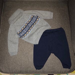 Angel Dear Matching Sets - Baby boy sweater set. Angel Dear Matching Sets - Baby boy sweater set.